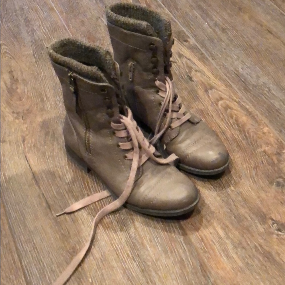 Brown boots